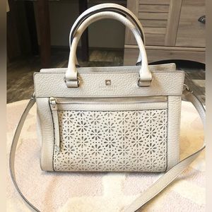 Kate Spade Perri Lane Cream Handbag